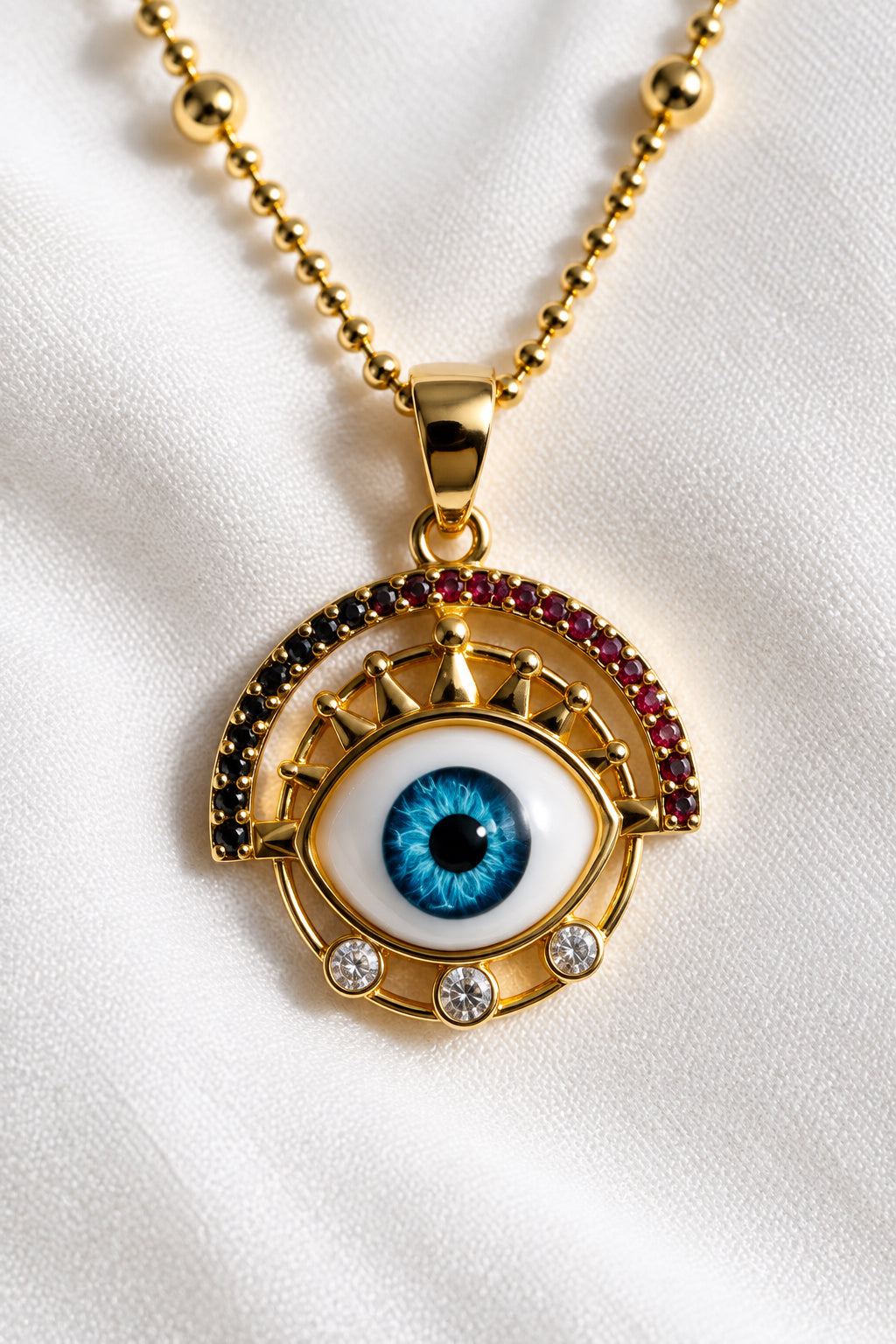 Rainbow ocean eye